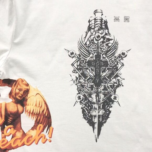 Travis Scott Utopia Circus Maximus See The Future Tee White - Picture 5 of 11